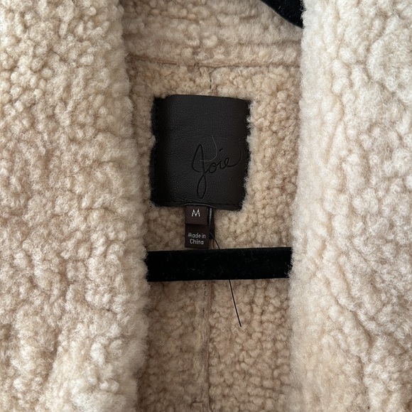 JOIE Sherpa suede jacket - Picture 2 of 9